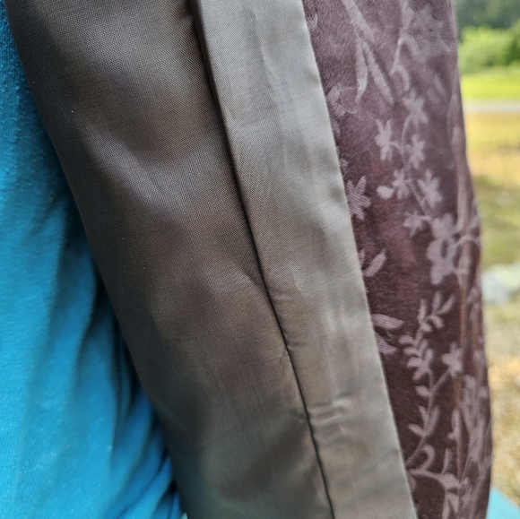 Coldwater Creek Brown Venice Embroidered Jacket - Picture 6 of 14